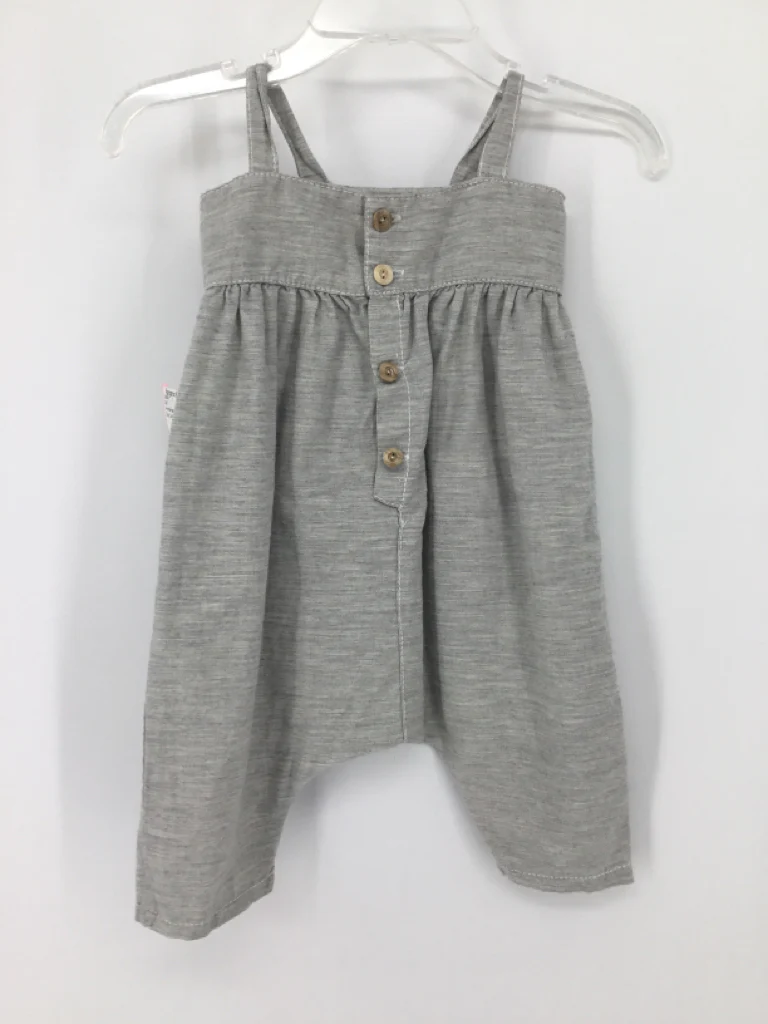 1+ In the Family Child Size 3 Months Gray Outfit - girls - Image 2