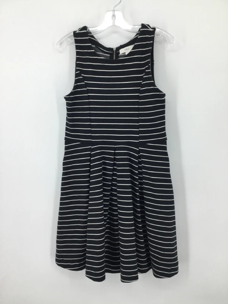 1901 Child Size 10 Black Dress - girls