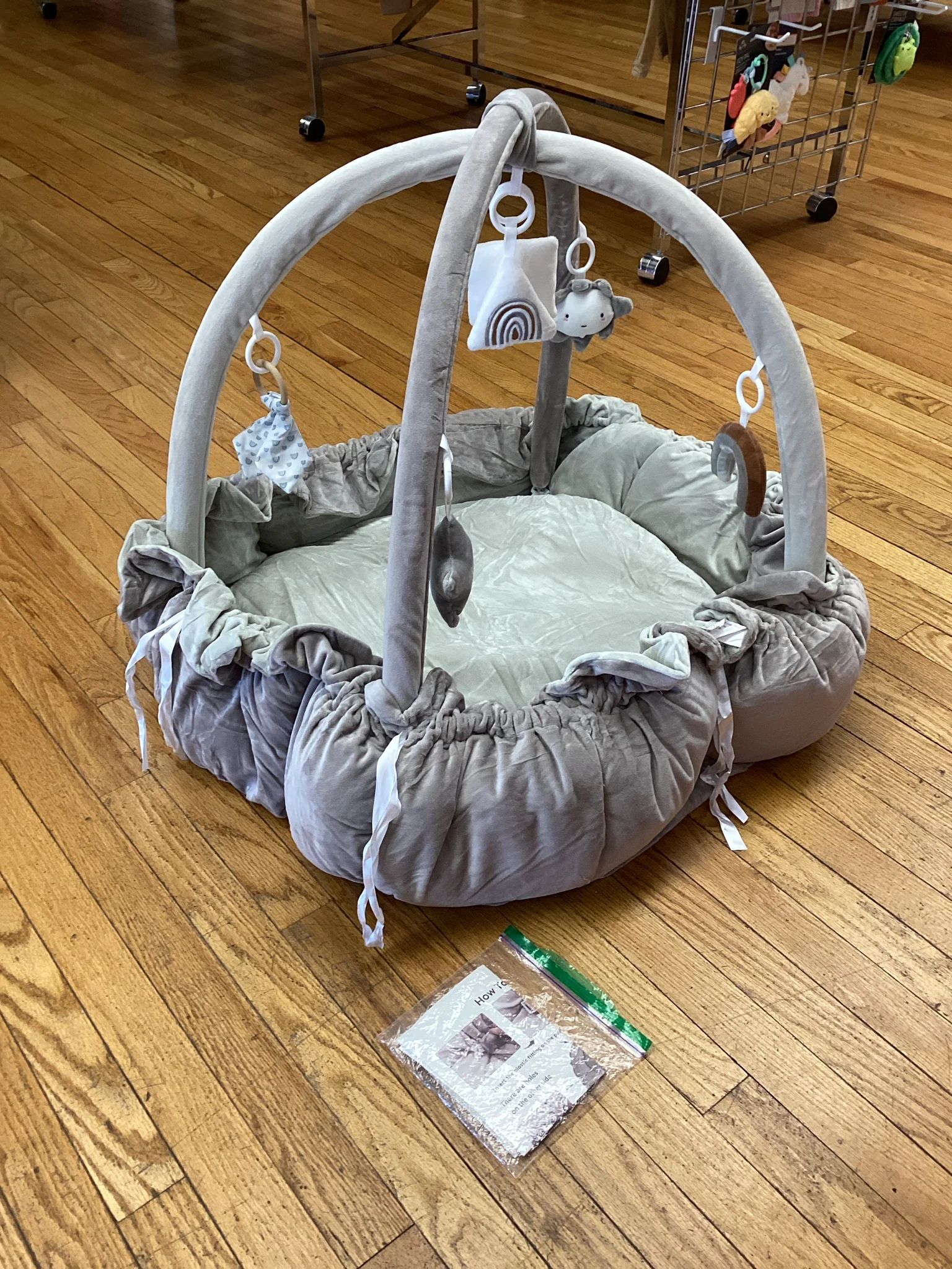 5-in-1 Plush Baby Play Gym
