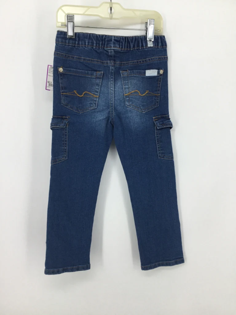 7 for all Mankind Child Size 5 Blue Jeans - girls - Image 3