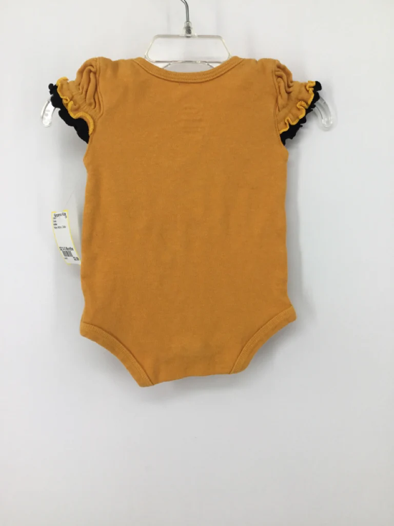 Adidas Child Size 0-3 Months Yellow Onesie - Image 2