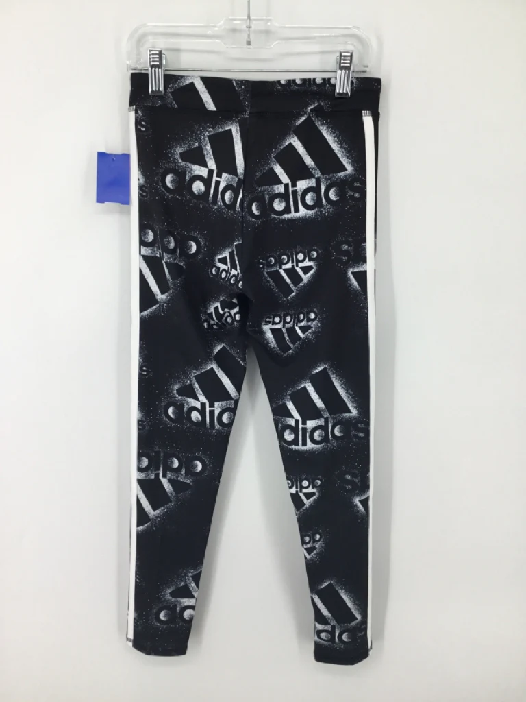 Adidas Child Size 10 Black Pants - girls - Image 2
