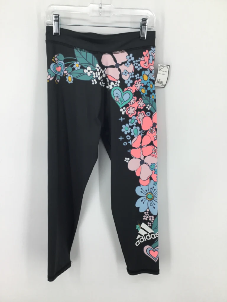 Adidas Child Size 10 Black Pants - girls