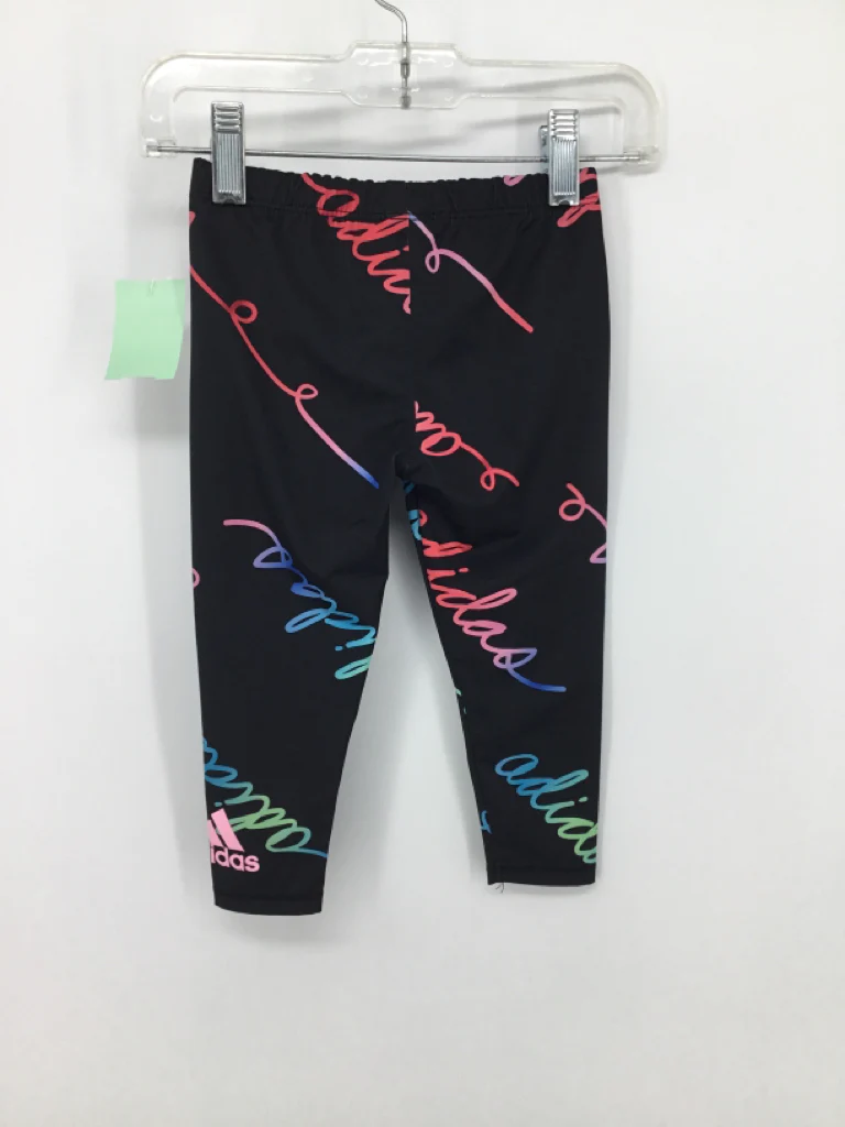 Adidas Child Size 2 Black Pants - girls - Image 2