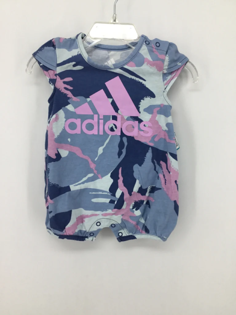 Adidas Child Size 3 Months Blue Outfit - girls