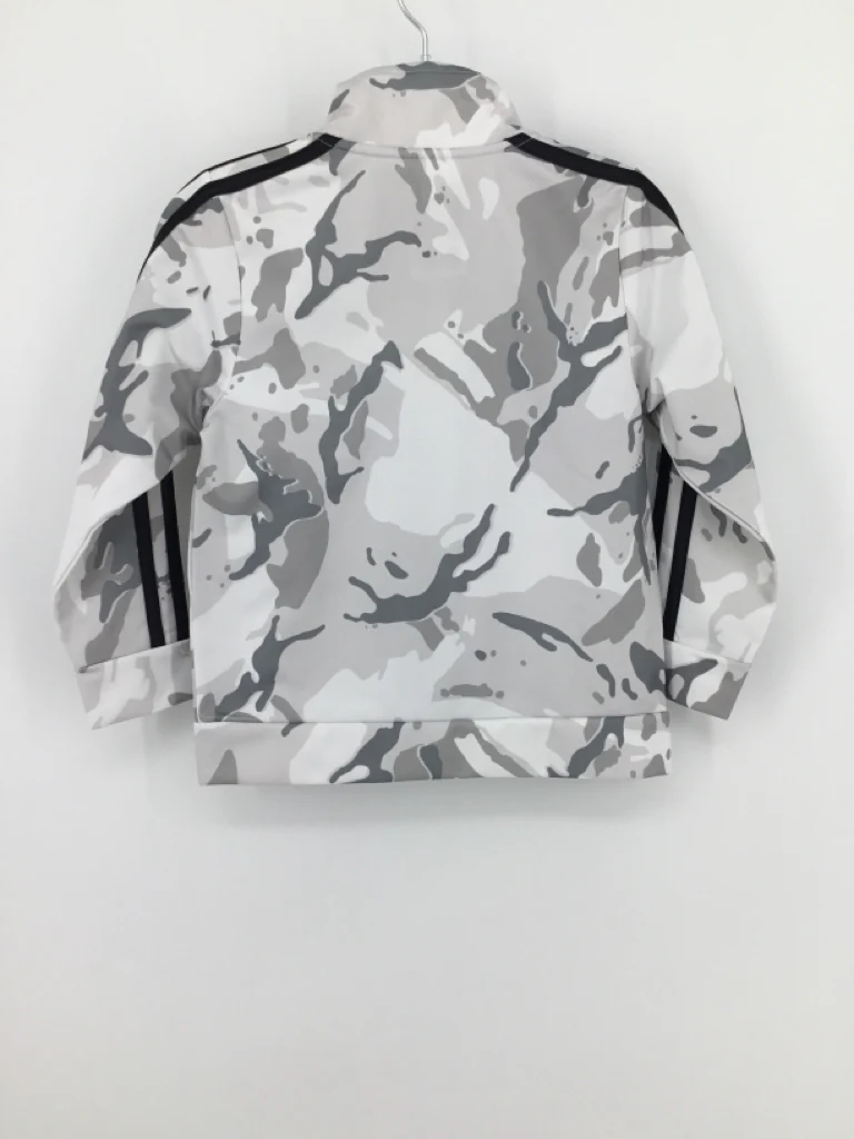 Adidas Child Size 3 White Camoflage Jacket - boys - Image 2