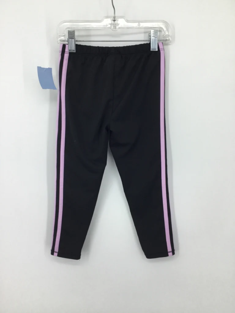 Adidas Child Size 7 Black Pants - girls - Image 2