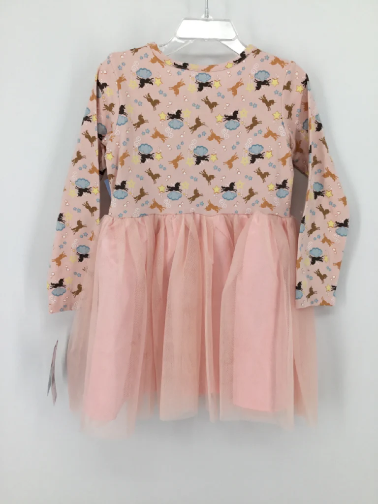 Afro Unicorn Child Size 3.5 Toddler Pink Dress - girls - Image 3