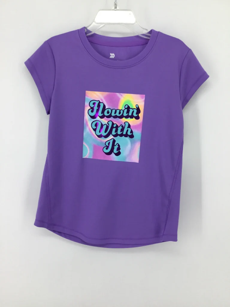 All In Motion Child Size 4 Purple T-shirt - girls
