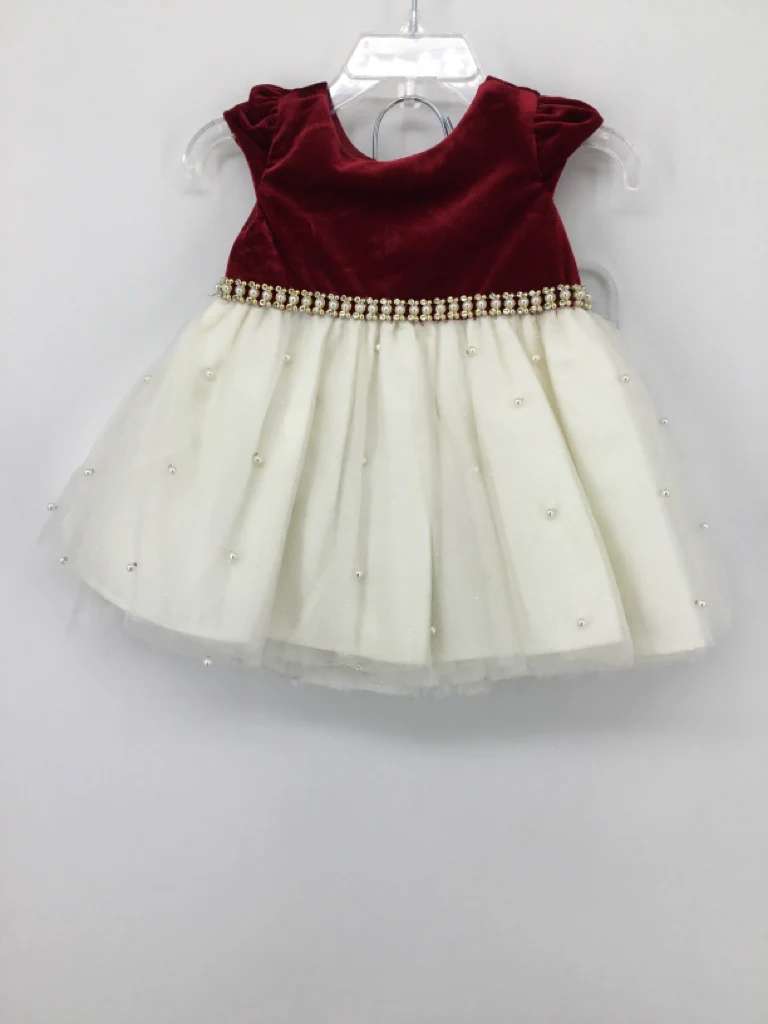 American Princess Child Size 12 Months Red Dress - girls