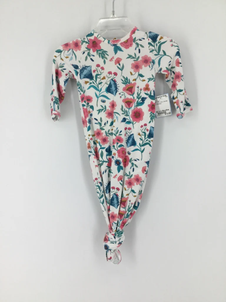 Angel Dear Child Size 0-3 Months Multi-Color Sleepers