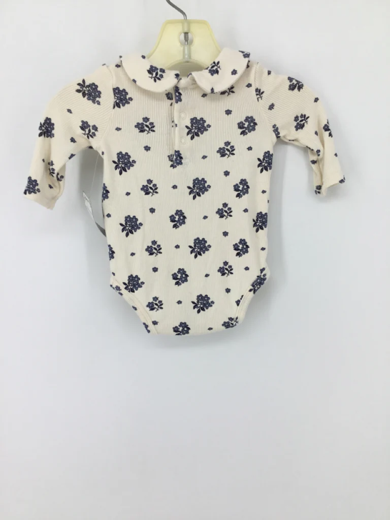 Angel Dear Child Size 0-3 Months Navy Onesie - Image 2