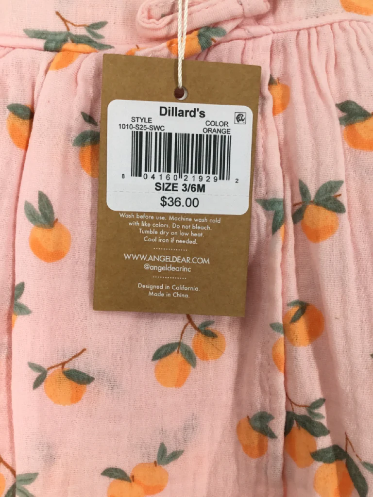 Angel Dear Child Size 3-6 Months Pink Dress - girls - Image 2