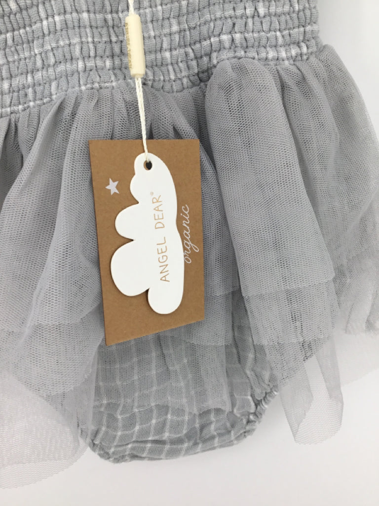 Angel Dear Child Size 6-12 Months Gray Outfit - girls - Image 2