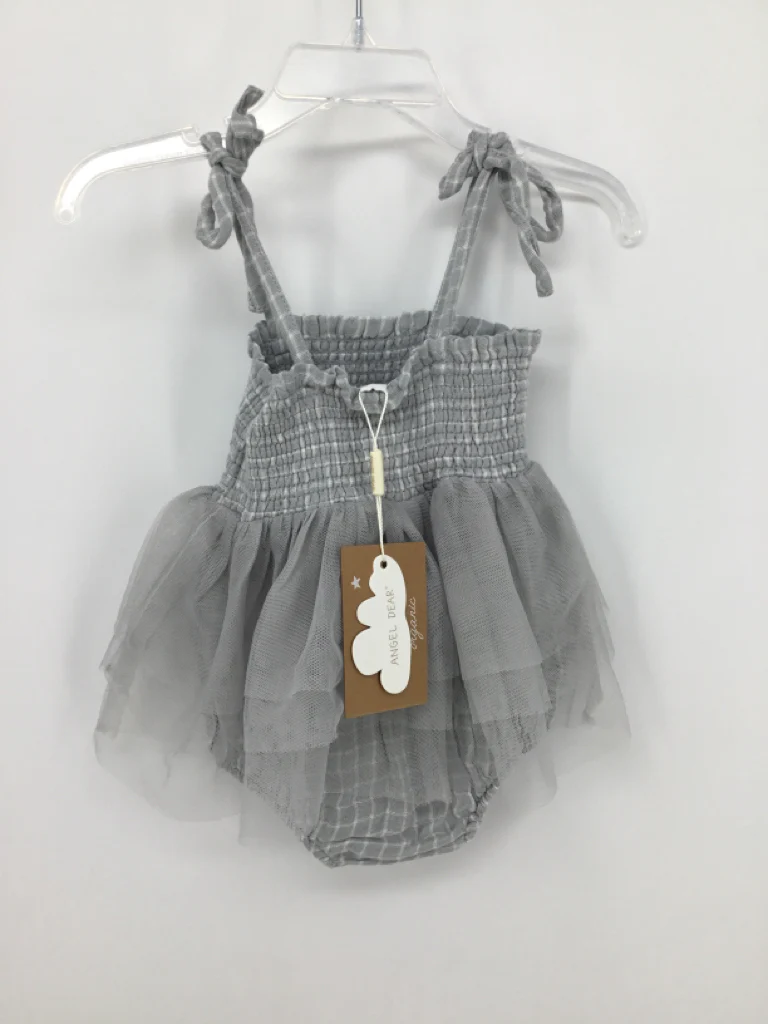 Angel Dear Child Size 6-12 Months Gray Outfit - girls - Image 3