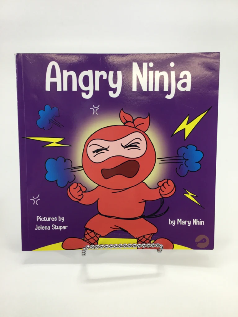Angry Ninja Paperback Book