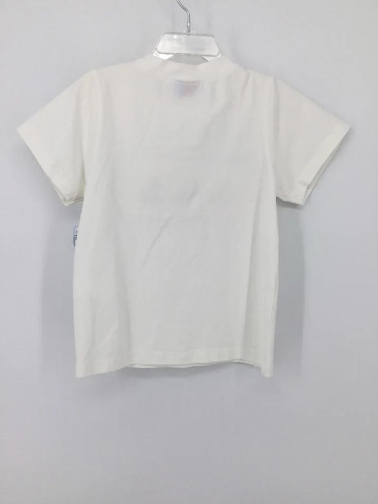 Ann + Reeves Child Size 4 White smocked T-shirt - boys - Image 2