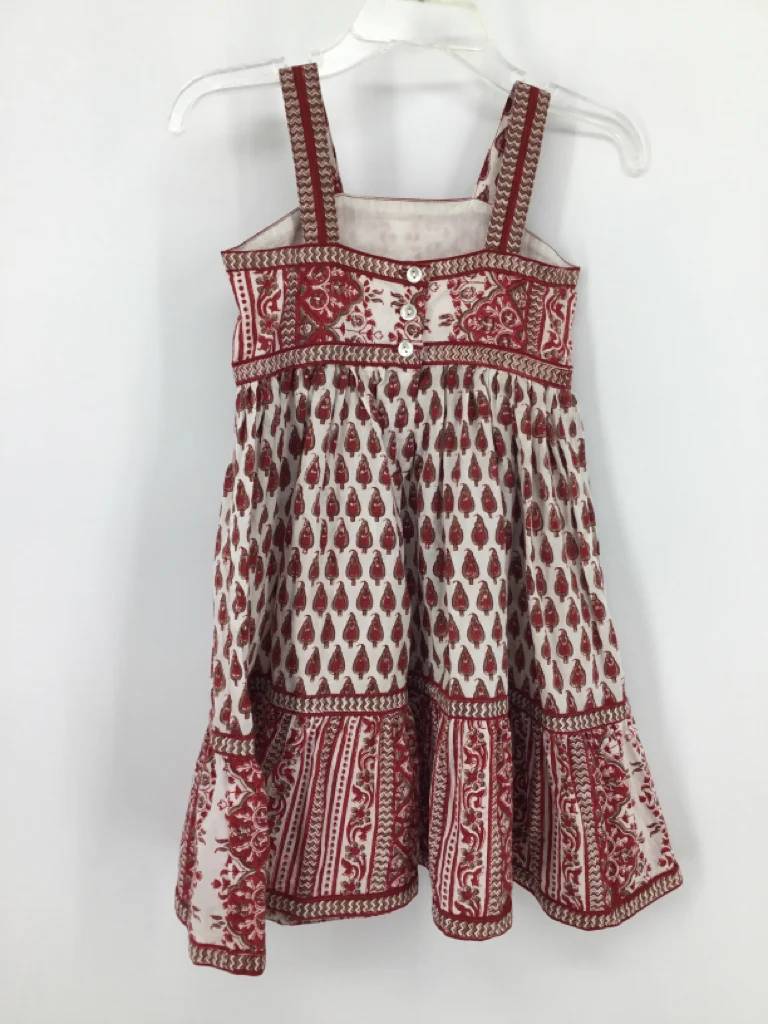 Anokhi Child Size 12 Months Red Dress - girls - Image 2