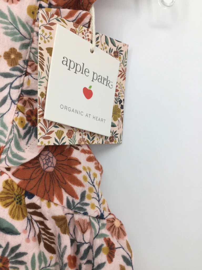 Apple Park Child Size 3-6 Months Brown Outfit - girls - Image 2