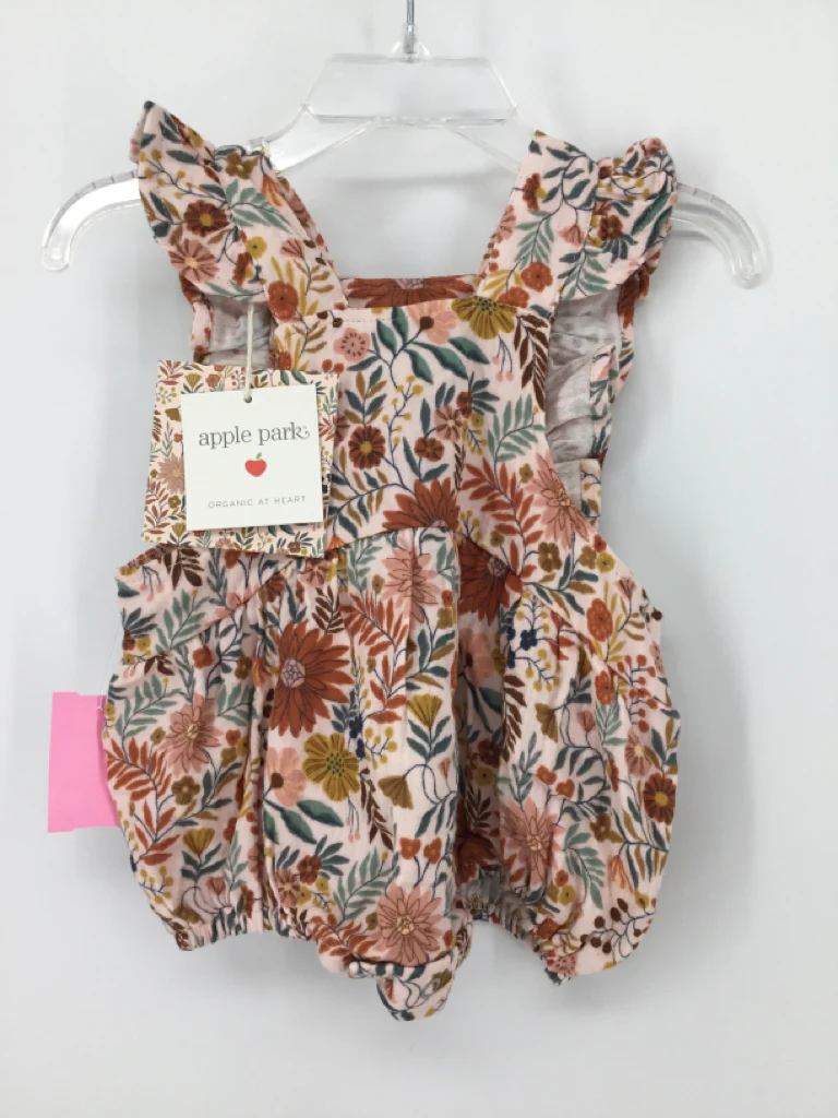 Apple Park Child Size 3-6 Months Brown Outfit - girls - Image 3
