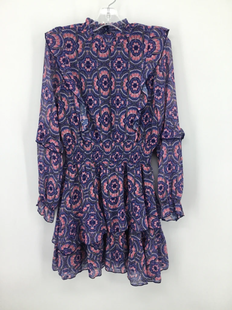 Aqua Child Size 10 Blue Dress - girls