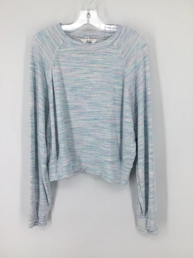 Athleta Girl Child Size 12 Blue Shirt - girls