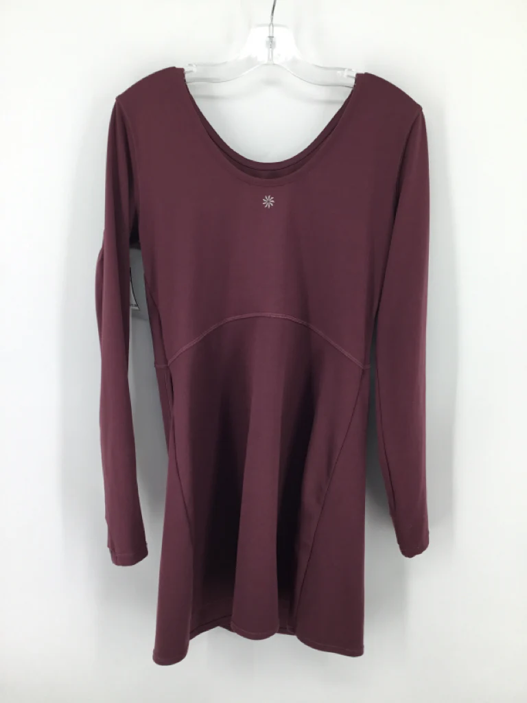 Athleta Girl Child Size 12 Burgundy Dress - girls - Image 2