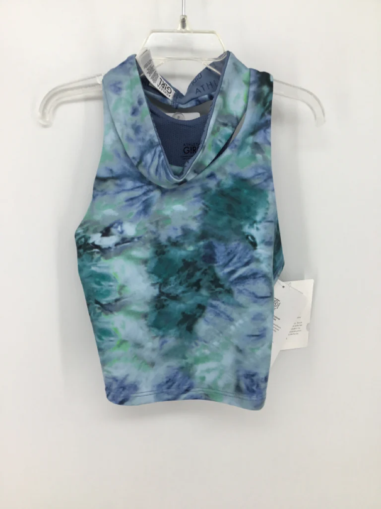 Athleta Girl Child Size 7 Blue Sports Bra - girls