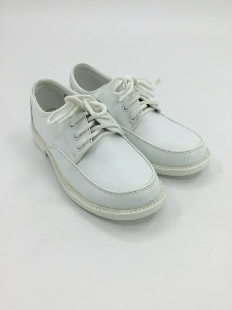 Auston Child Size 13 White Dress Shoes