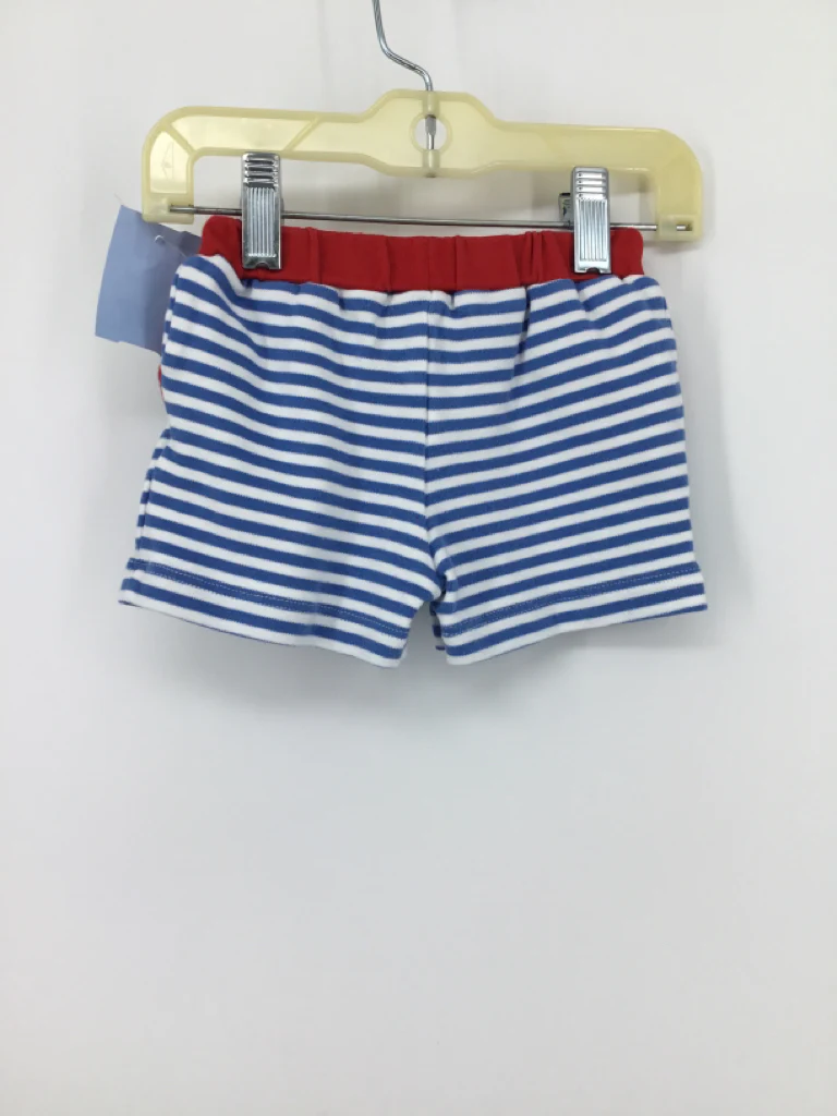 b Bella Bliss Child Size 6 Months Blue Stripe Shorts - boys - Image 2