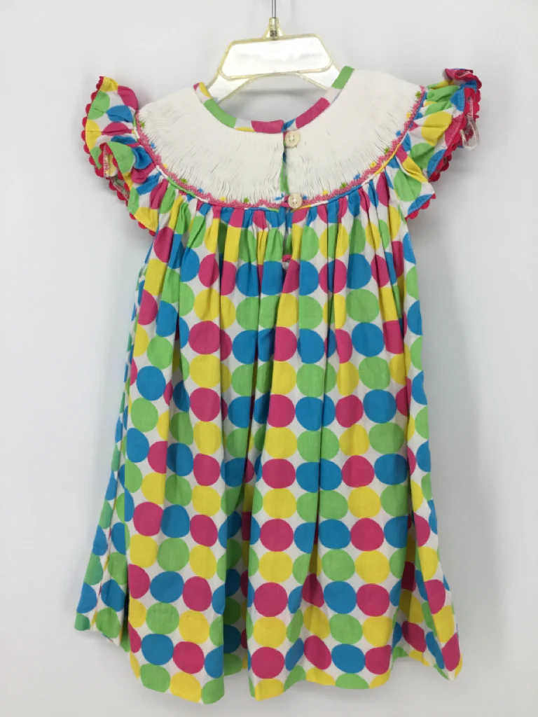 babeeni Child Size 12 Months Multi-Color Easter Dress - Image 2