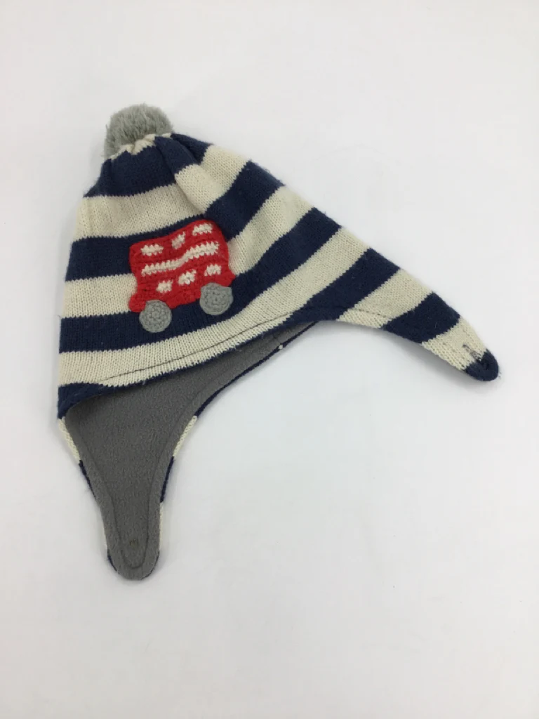 Baby Boden Child Size 12-24 Months Navy Stripe Hats - boys