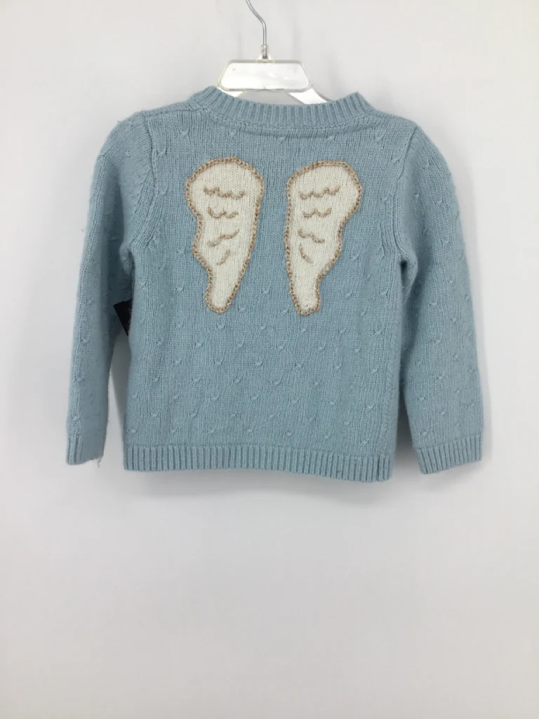 Baby Boden Child Size 18-24 Months Blue Sweater - girls - Image 2