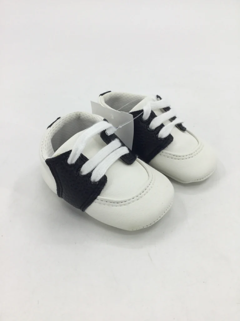 Baby Child Size 1 Toddler Black Baby/Walker Shoes