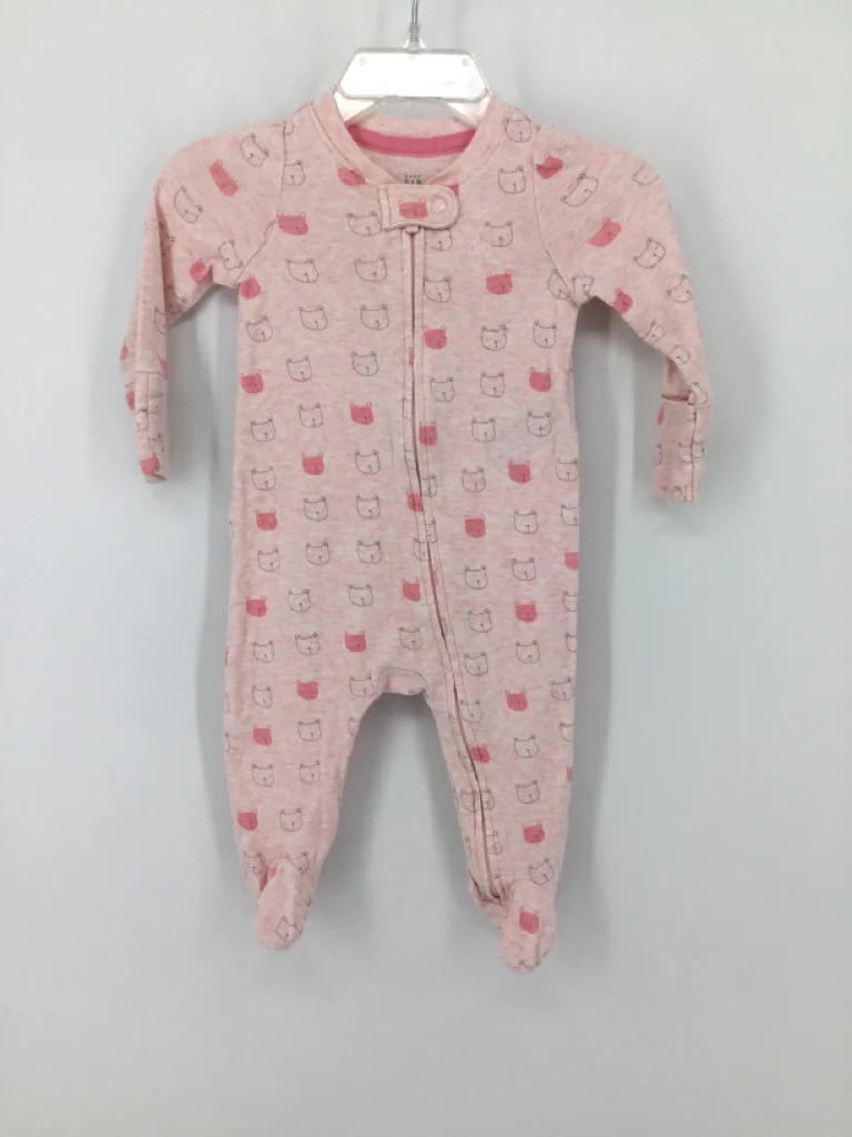 Baby Gap Child Size 0-3 Months Pink Sleepers