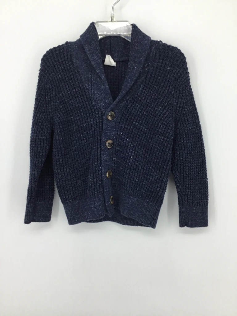 Baby Gap Child Size 2 Navy Solid Sweater - boys