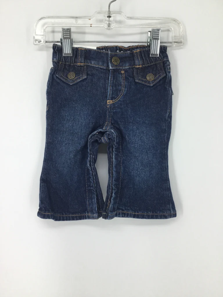 Baby Gap Child Size 3-6 Months Blue Jeans - girls