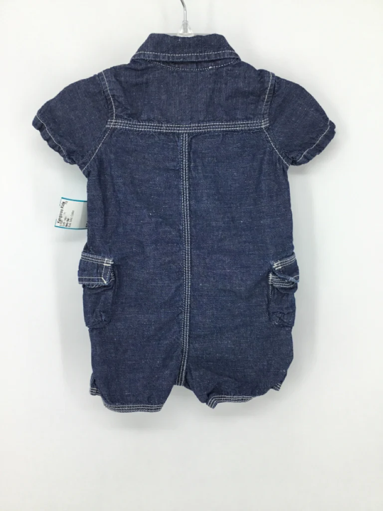 Baby Gap Child Size 3-6 Months Blue Solid Outfit - boys - Image 2
