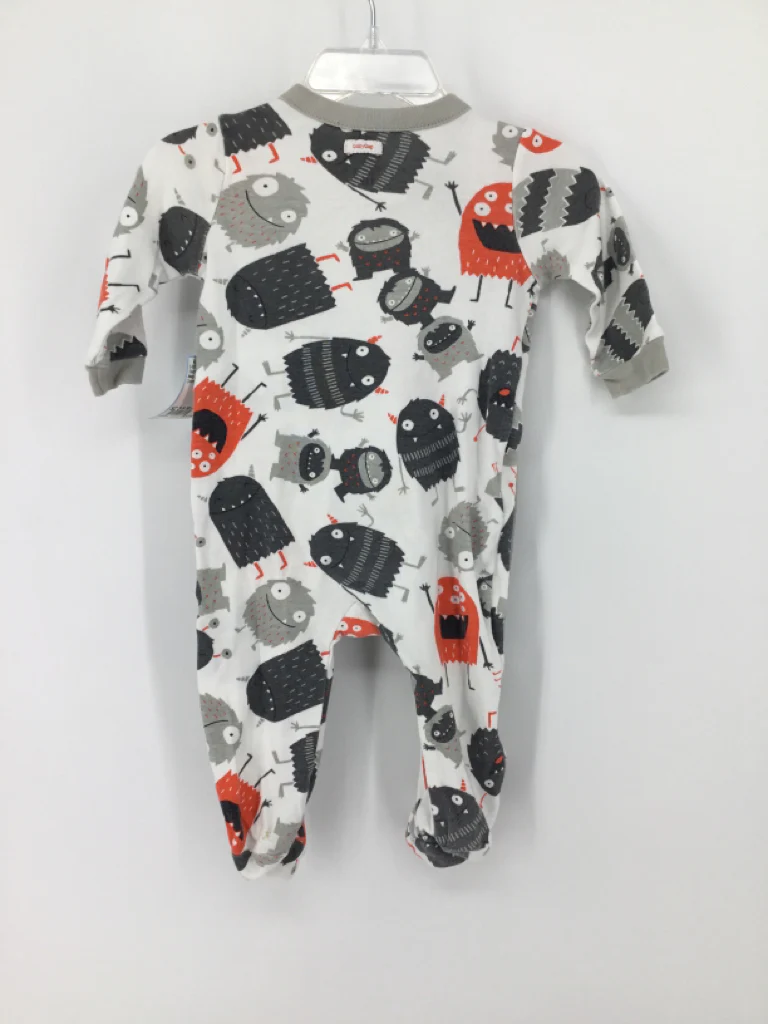 Baby Gap Child Size 3-6 Months Green Sleepers - Image 2