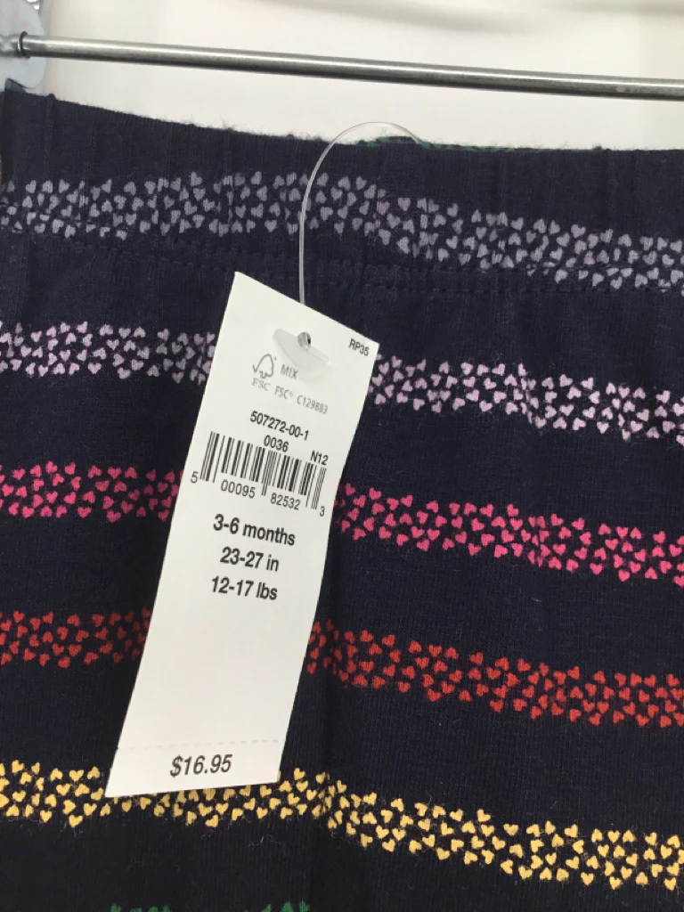 Baby Gap Child Size 3-6 Months Navy Pants - girls - Image 2