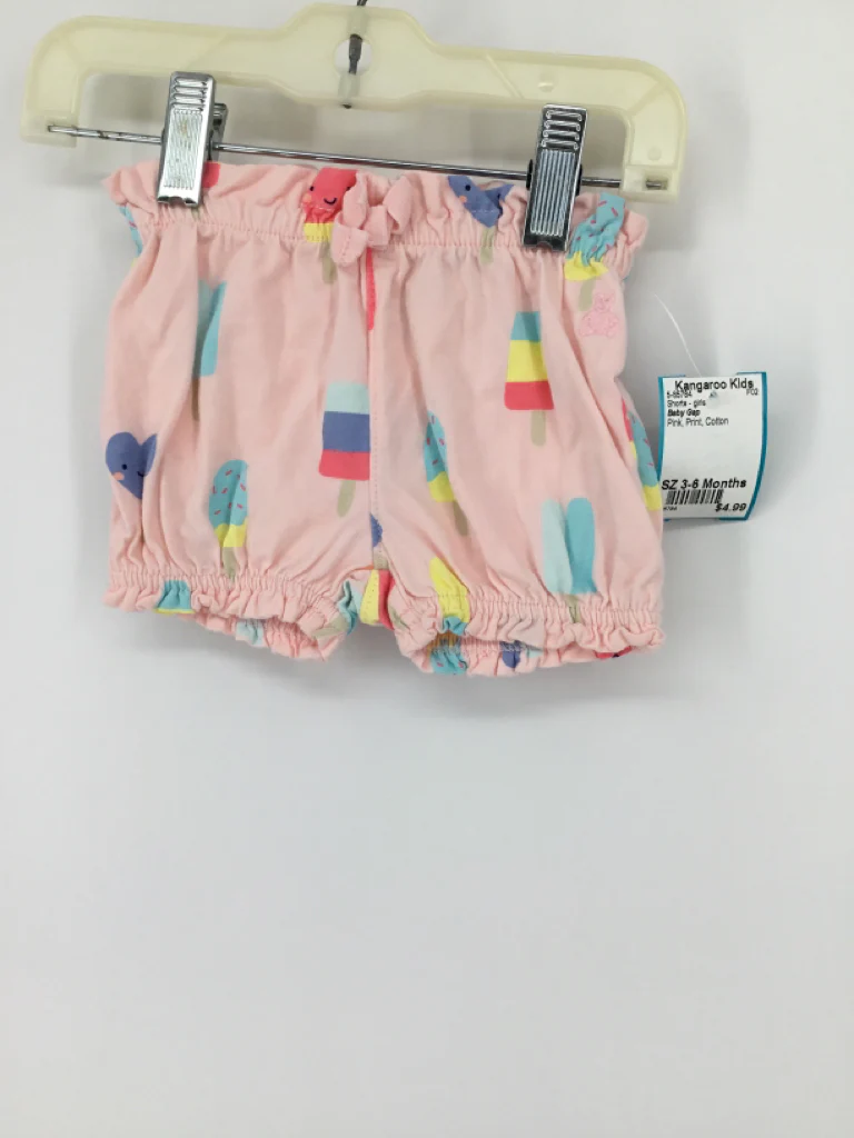 Baby Gap Child Size 3-6 Months Pink Shorts - girls