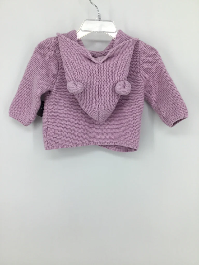 Baby Gap Child Size 3-6 Months Purple Sweater - girls - Image 2