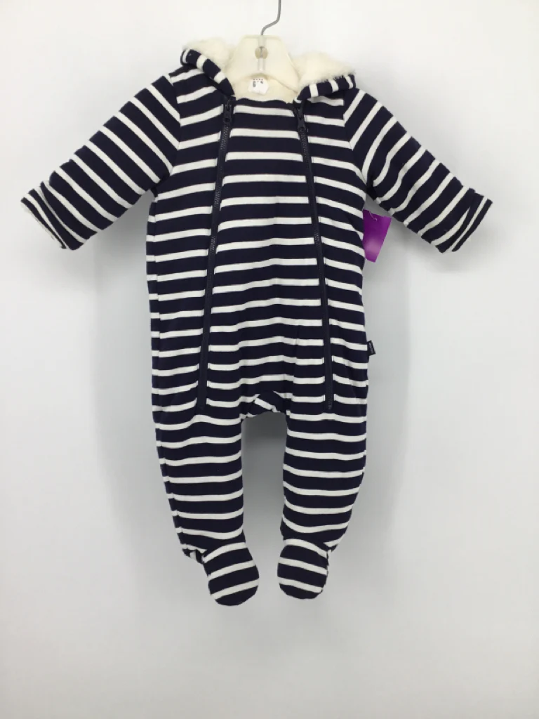 Baby Gap Child Size 6-12 Months Navy Stripe Outerwear - boys
