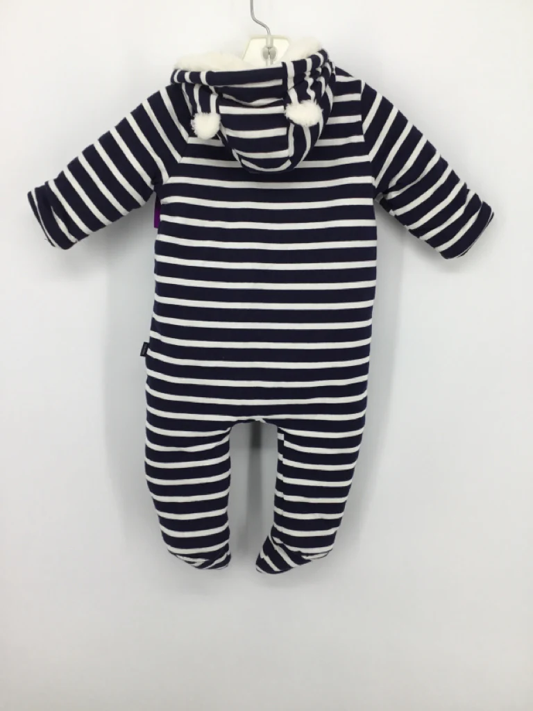 Baby Gap Child Size 6-12 Months Navy Stripe Outerwear - boys - Image 2