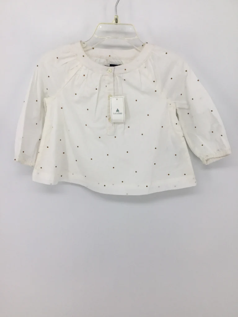 Baby Gap Child Size 6-12 Months White Shirt - girls