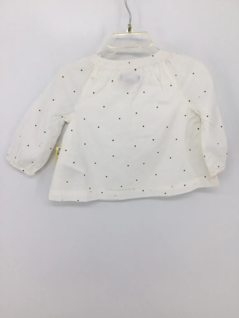 Baby Gap Child Size 6-12 Months White Shirt - girls - Image 3