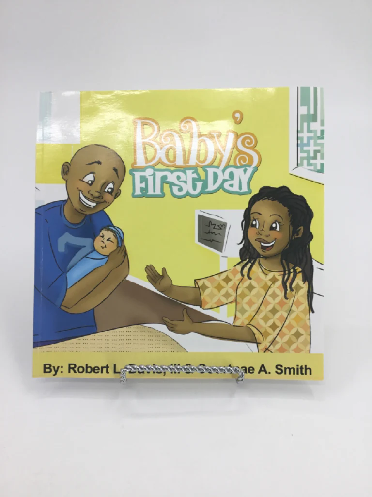 Baby's First Day Paperback Book