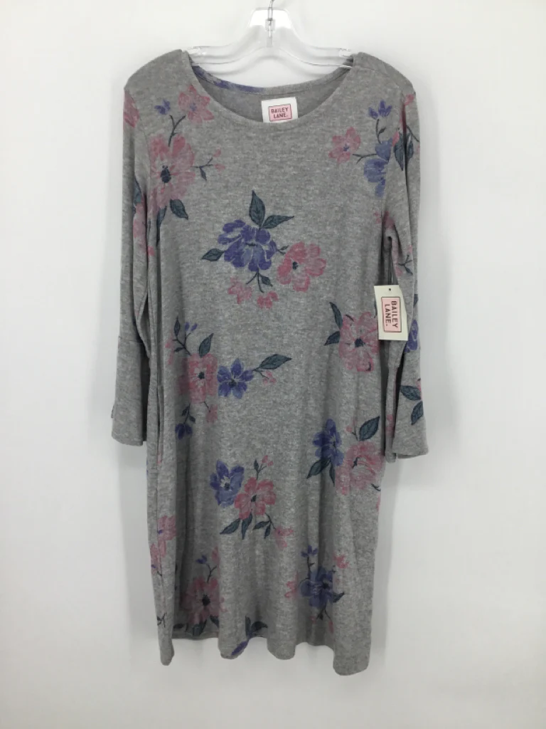 Bailey Lane Child Size 12 Gray Dress - girls