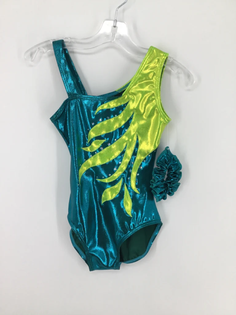 Balera Child Size 10 Teal Dance - girls