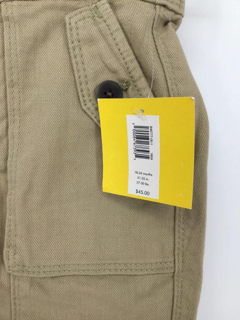 Banana Republic Child Size 18-24 Months Tan Solid Pants - boys - Image 2